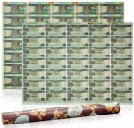 香港汇丰银行20元连体钞(20元大